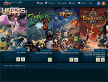 Tablet Screenshot of divmob.com